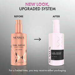 Nexxus rizos definidos con movimiento natural sin rigidez.