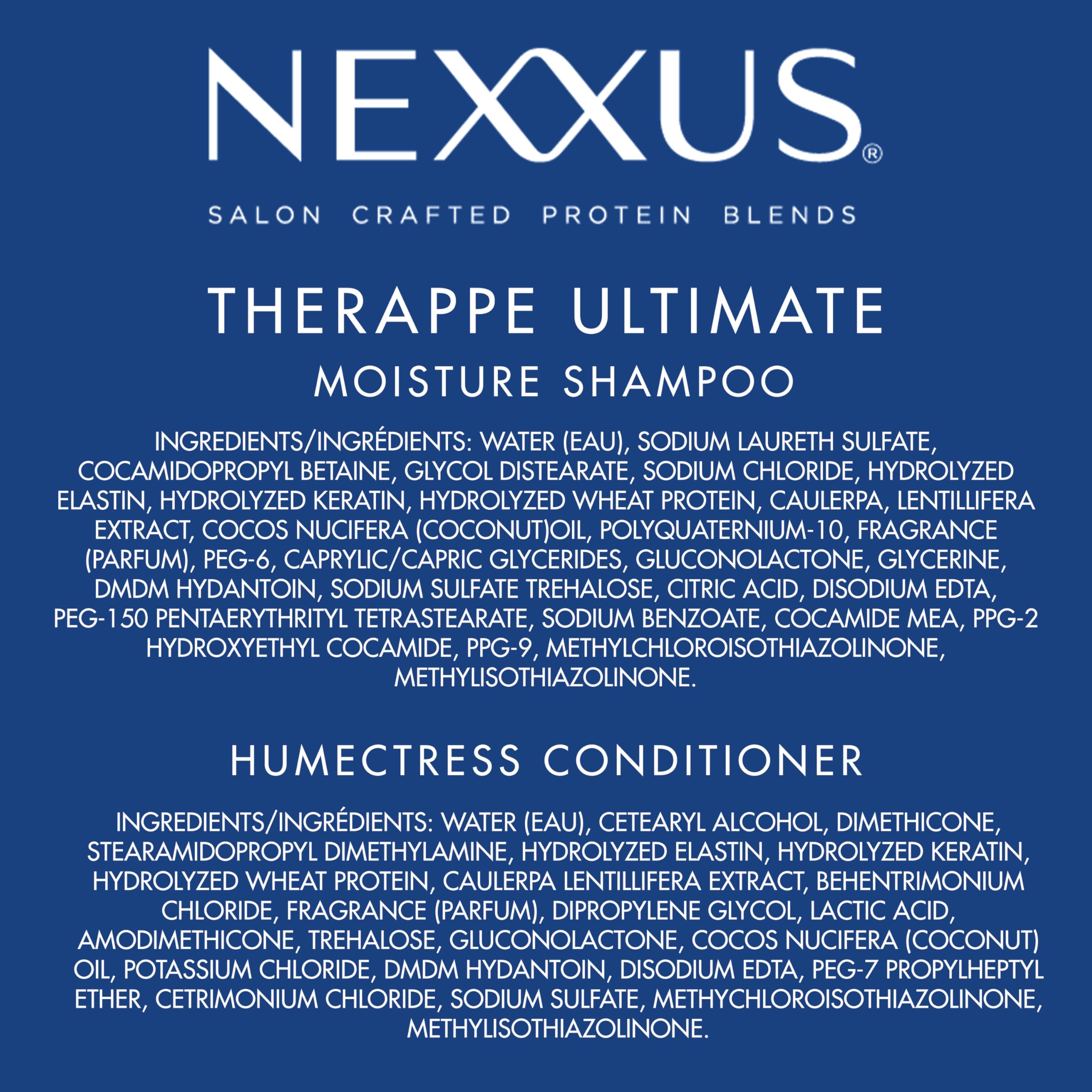Nexxus silky hair finish look showcasing smooth, manageable strands
