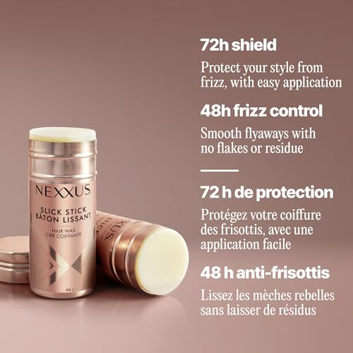 Nexxus Slick Stick: acabado sin residuos ni escamas.
