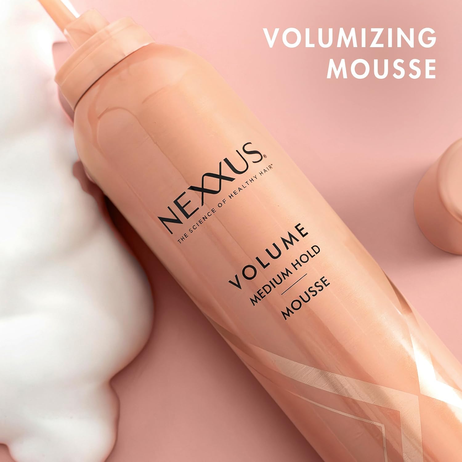 Nexxus Travel Mousse protección humedad, cabello estable frente al clima