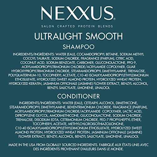 Nexxus Ultralight Smooth styling in humidity-ready conditions showing frizz resistance.