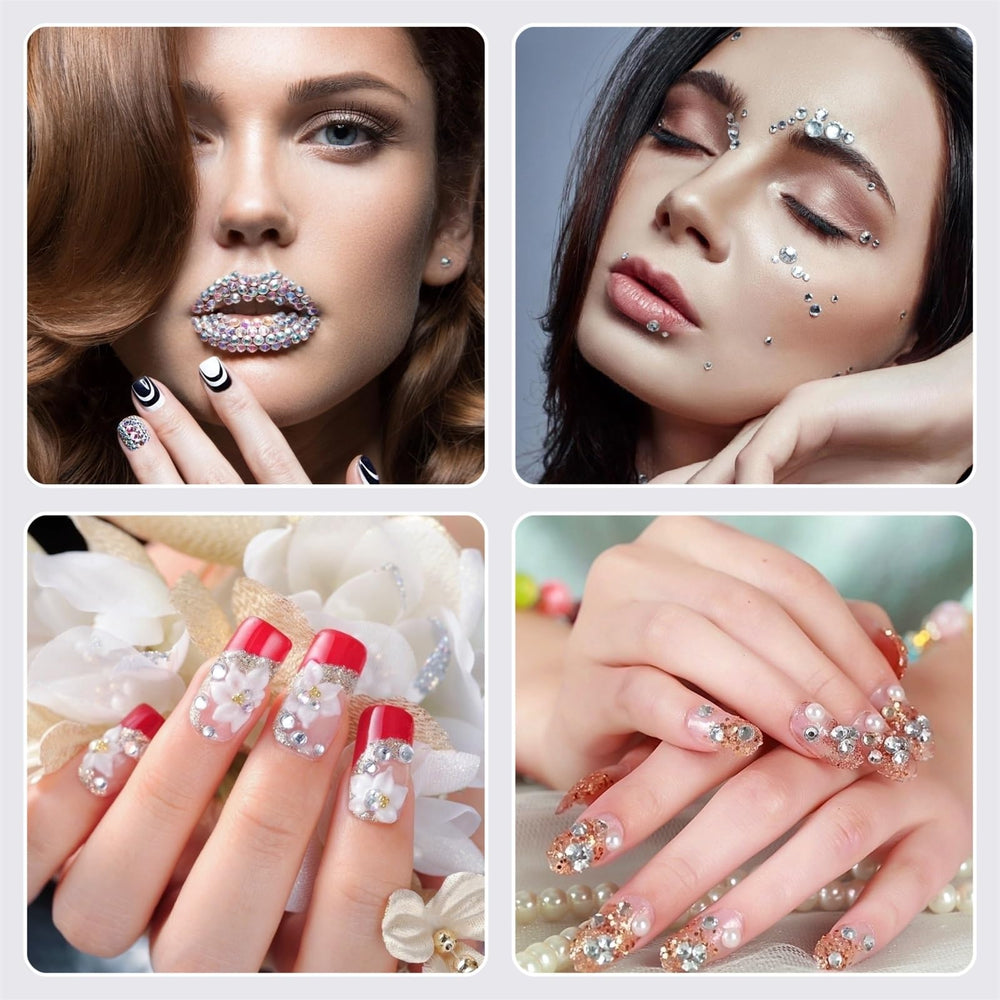 NFRBTD clay pads aid secure rhinestone placement during design