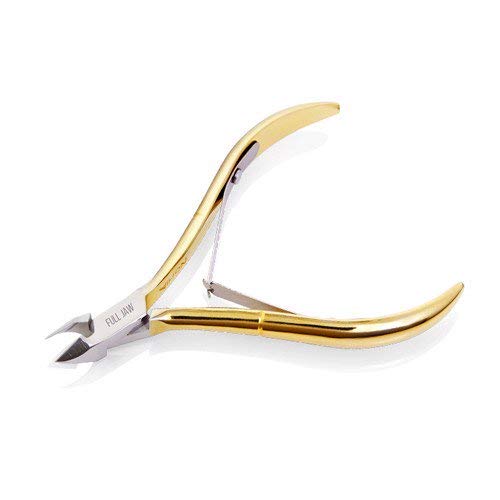 Nghia cuticle nipper side profile shows blade angle for clean trimming.