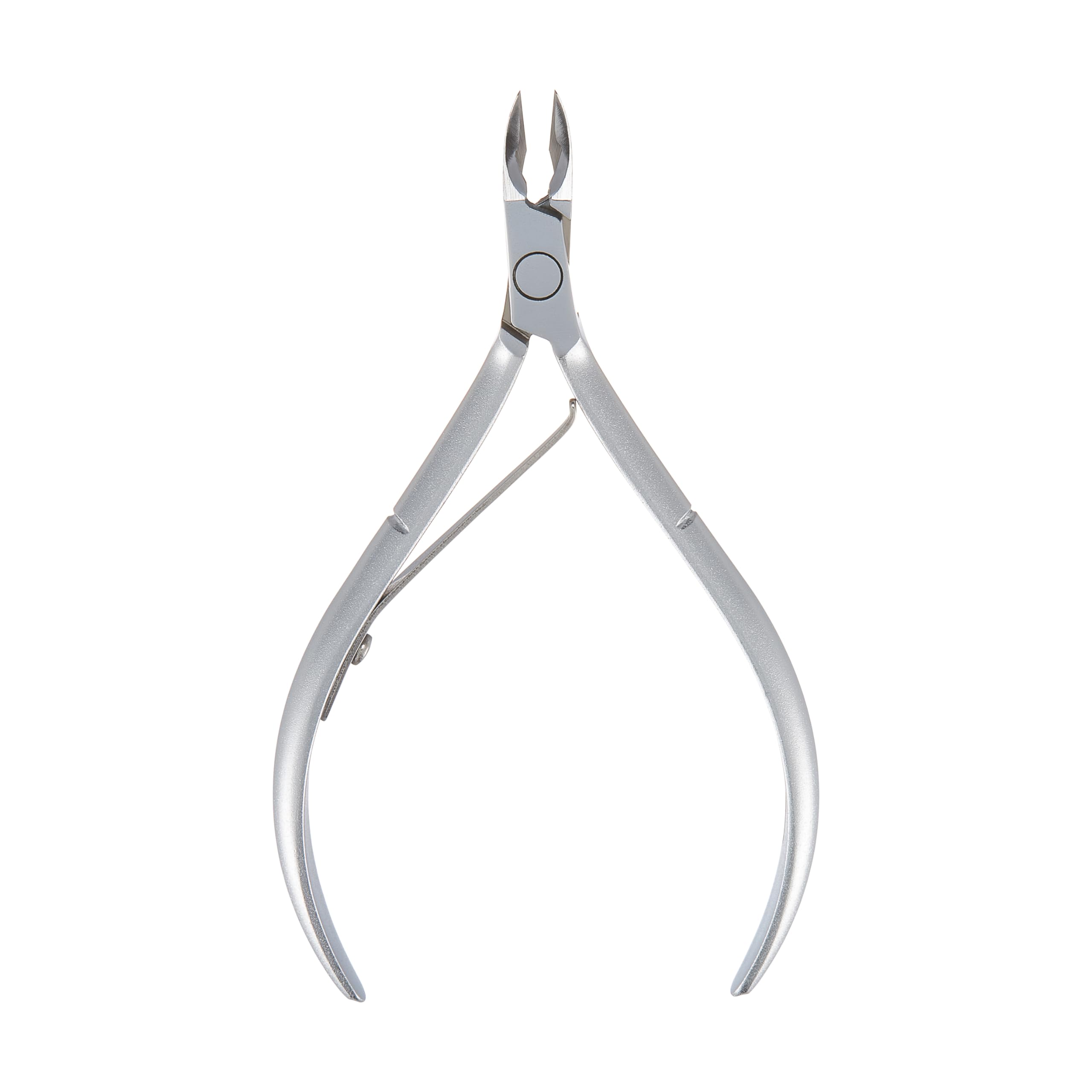 Nghia D-506 detailed view of grey plated mechanism and ergonomic handle.