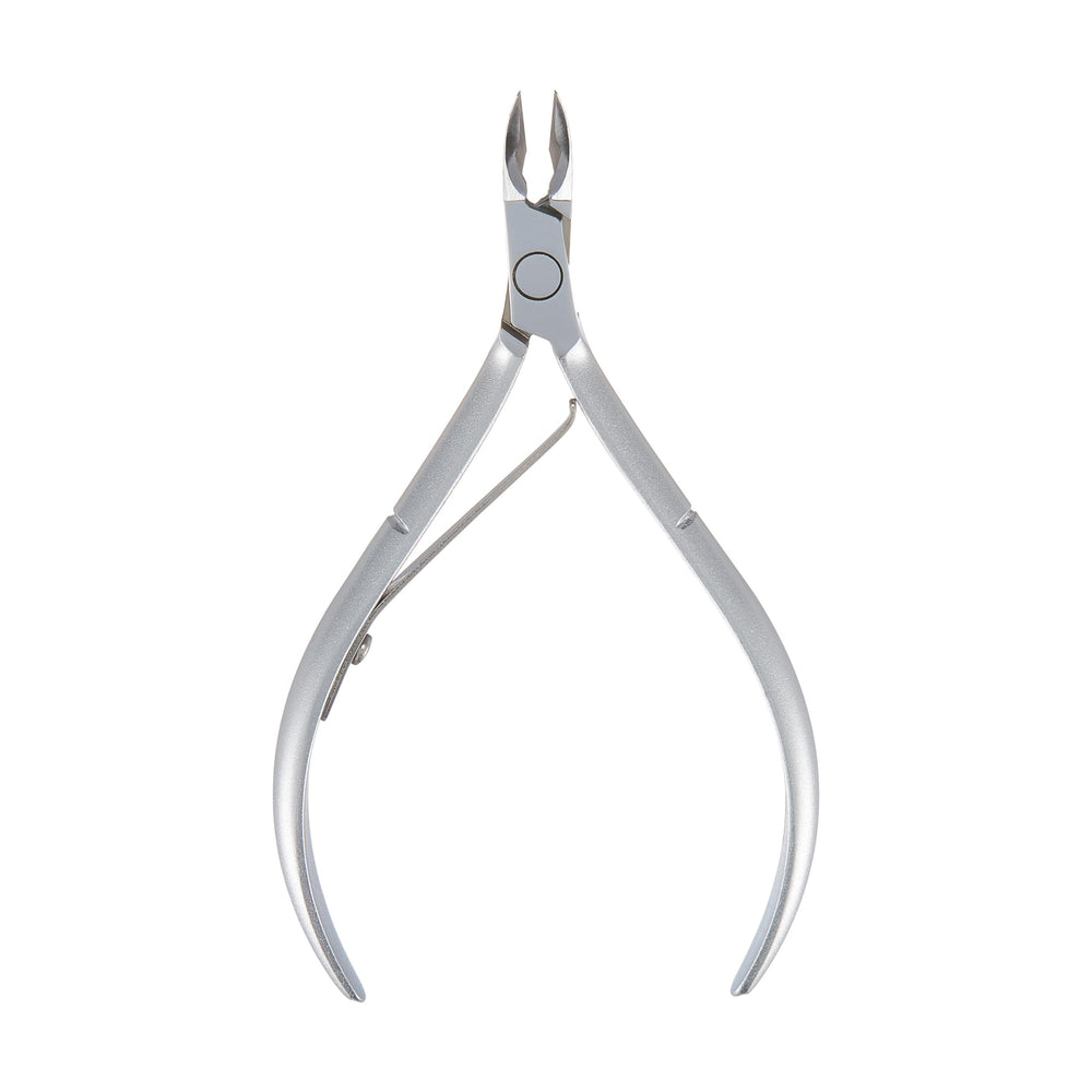 Nghia D-506 detailed view of grey plated mechanism and ergonomic handle.