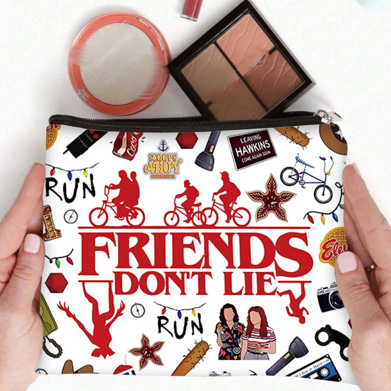 Niarezom Stranger TV makeup bag exclusive prints showcase cinema aesthetics