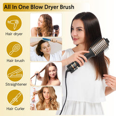 Nicebay brush features a display to control airflow and temperature precisely