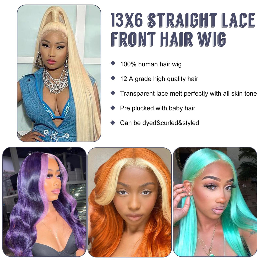 Nicele Ann lace front wig natural melt blends with skin tone.
