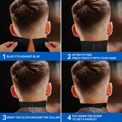NICEMOVIC neck strip stretched on neck demonstrates secure fit for client comfort.
