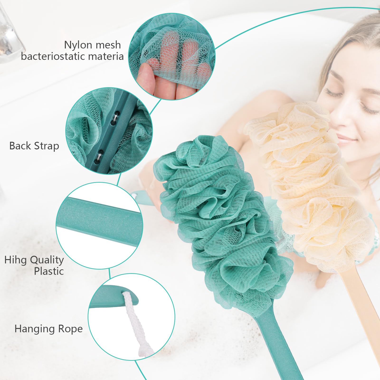 NICEMOVIC conjunto-dos-piezas-beige-verde ideal para compartir la ducha.