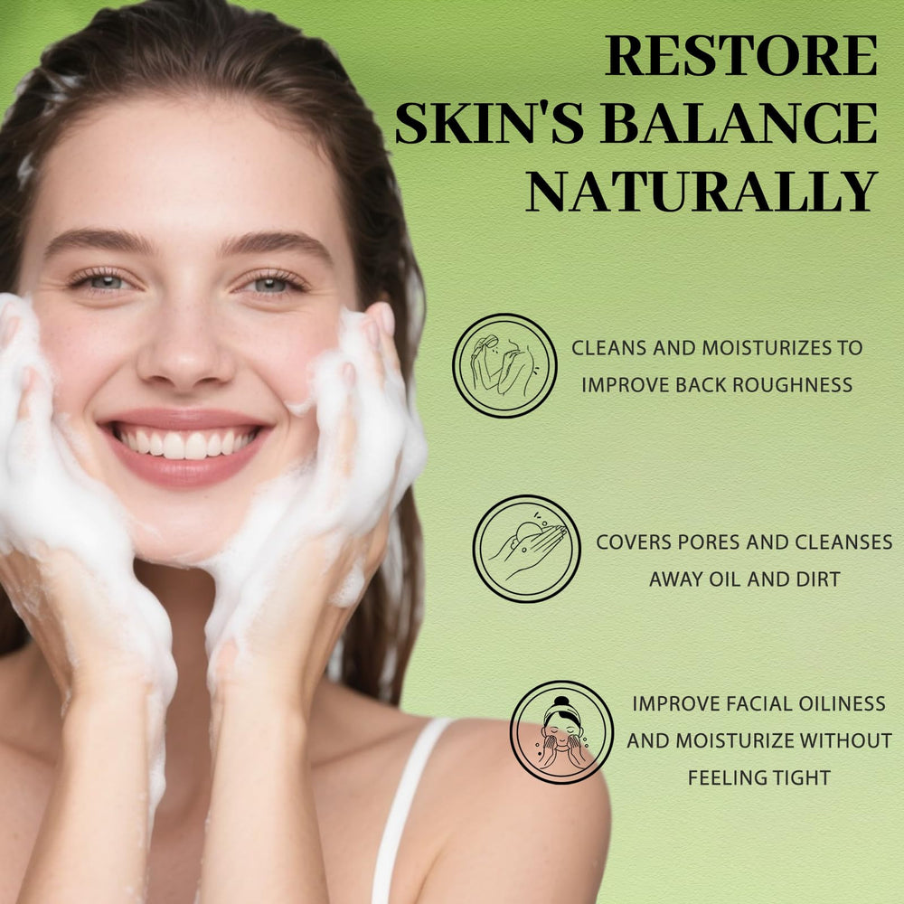 Natural herbal foot care scene with Nichalous Tea Tree Soap.