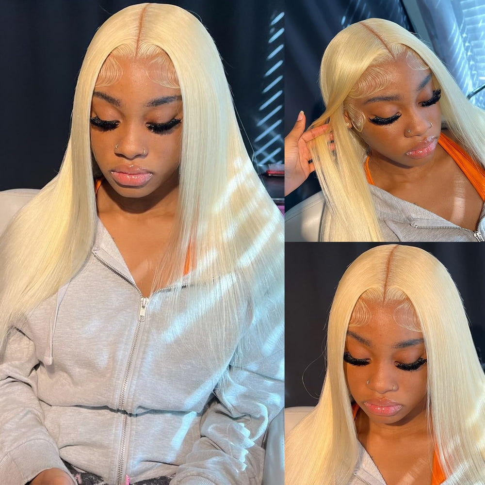 NICILK 613 lace front wig HD lace detail for invisible scalp look