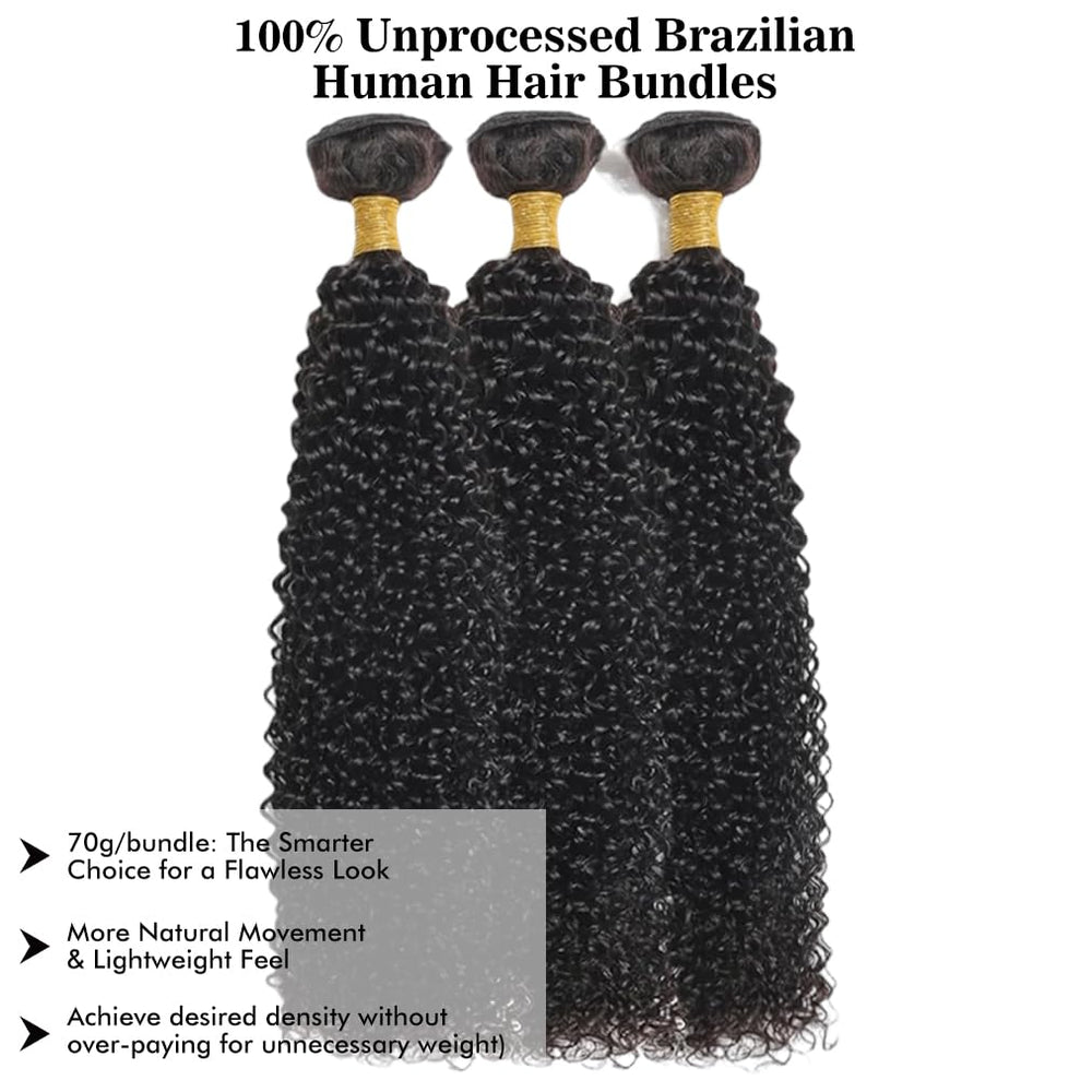 NICMISS kinky curly bundles 16in true length balance length and bounce