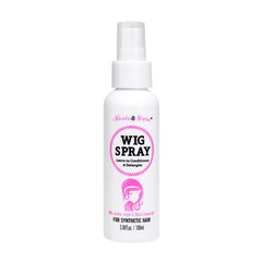 Nicole & Alyssa, spray desenredante para pelo sintético—desenredado instantáneo con brillo suave.