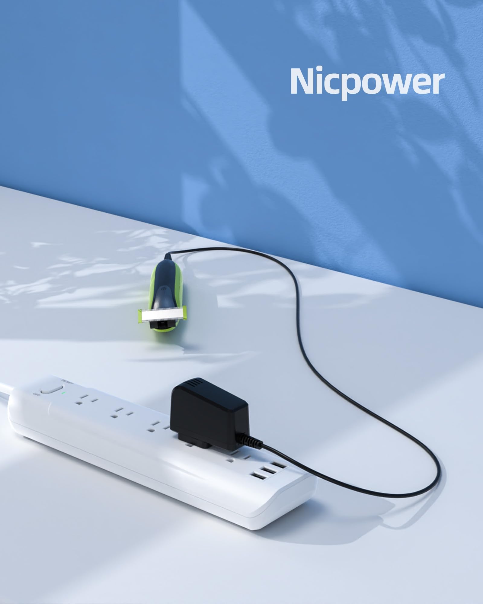 Safe connector provides stable power to Oneblade and MG3740.