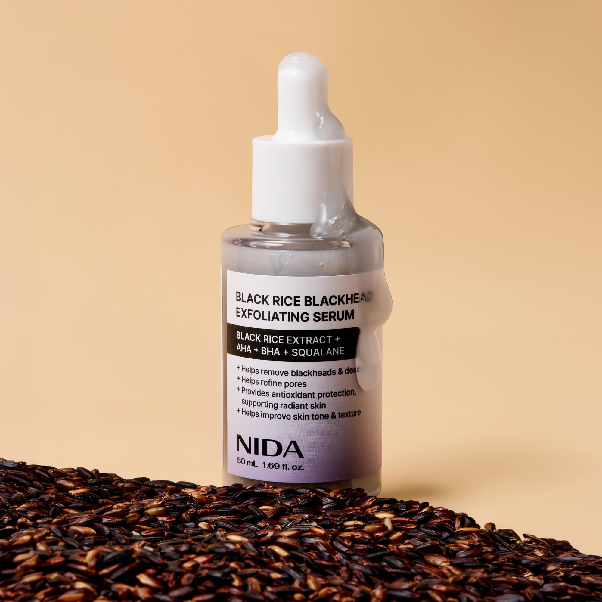 NIDA suero exfoliante apto para todo tipo de piel.