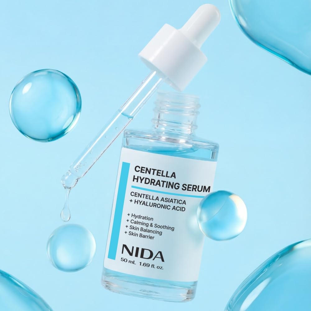 NIDA Centella Serum, ritual diario: parte de tu rutina de cuidado y bienestar.