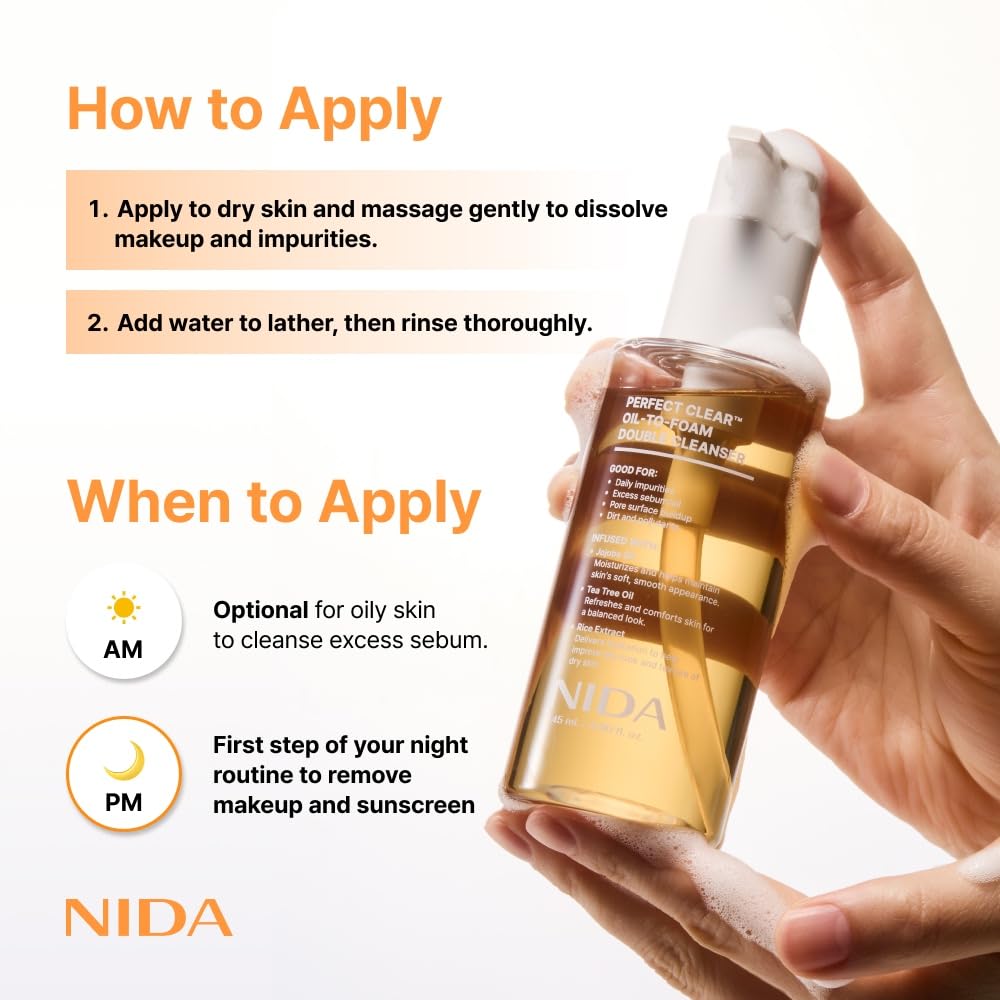 NIDA Perfect Clear: extracto de arroz para textura suave.
