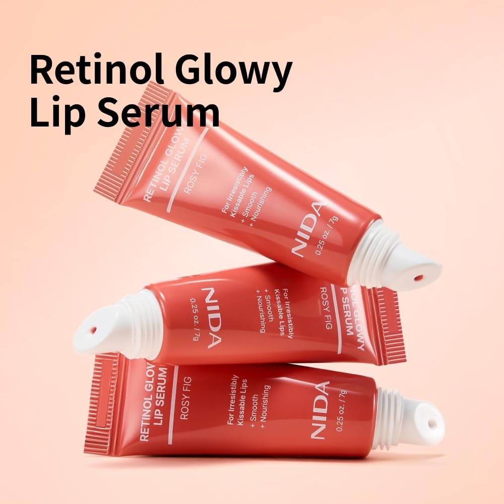NIDA Sérum Labial Retinol con aplicador para uso diario.