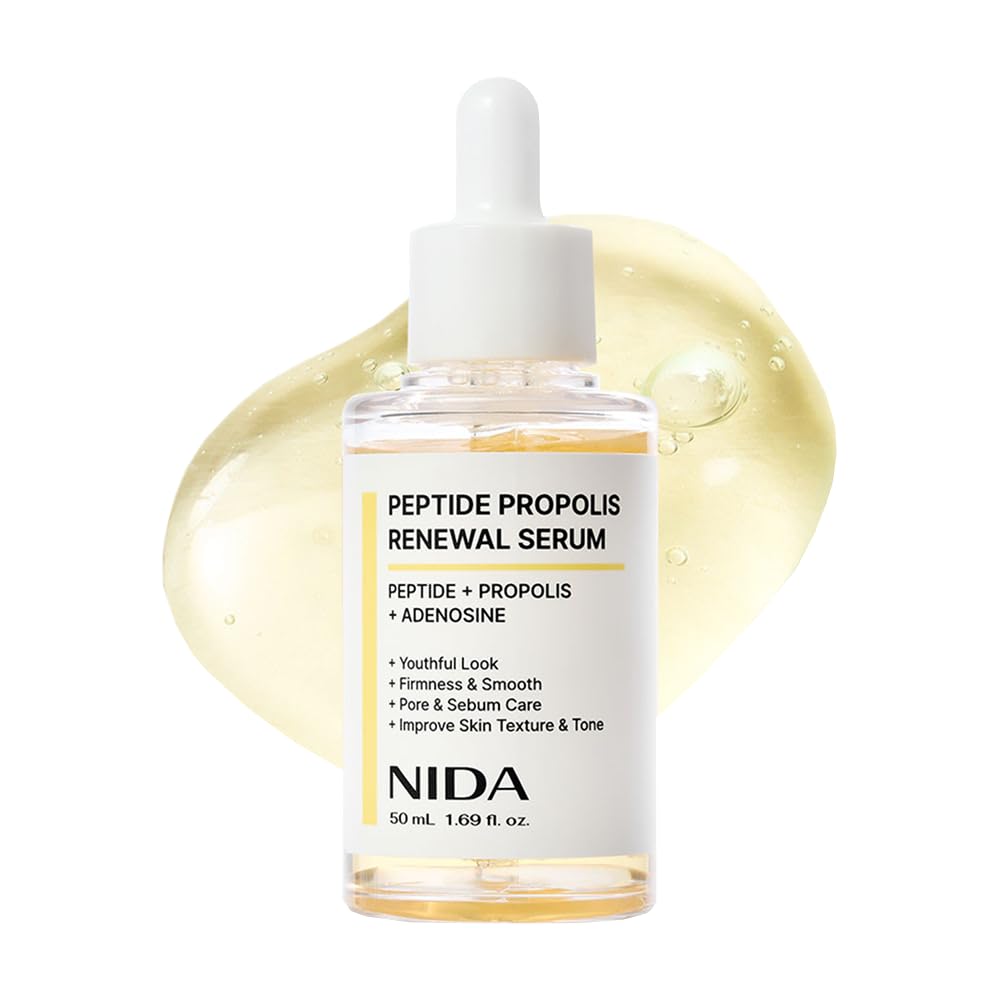 NIDA Suero Renovación Propolis, bote elegante para elasticidad y renovación de la piel