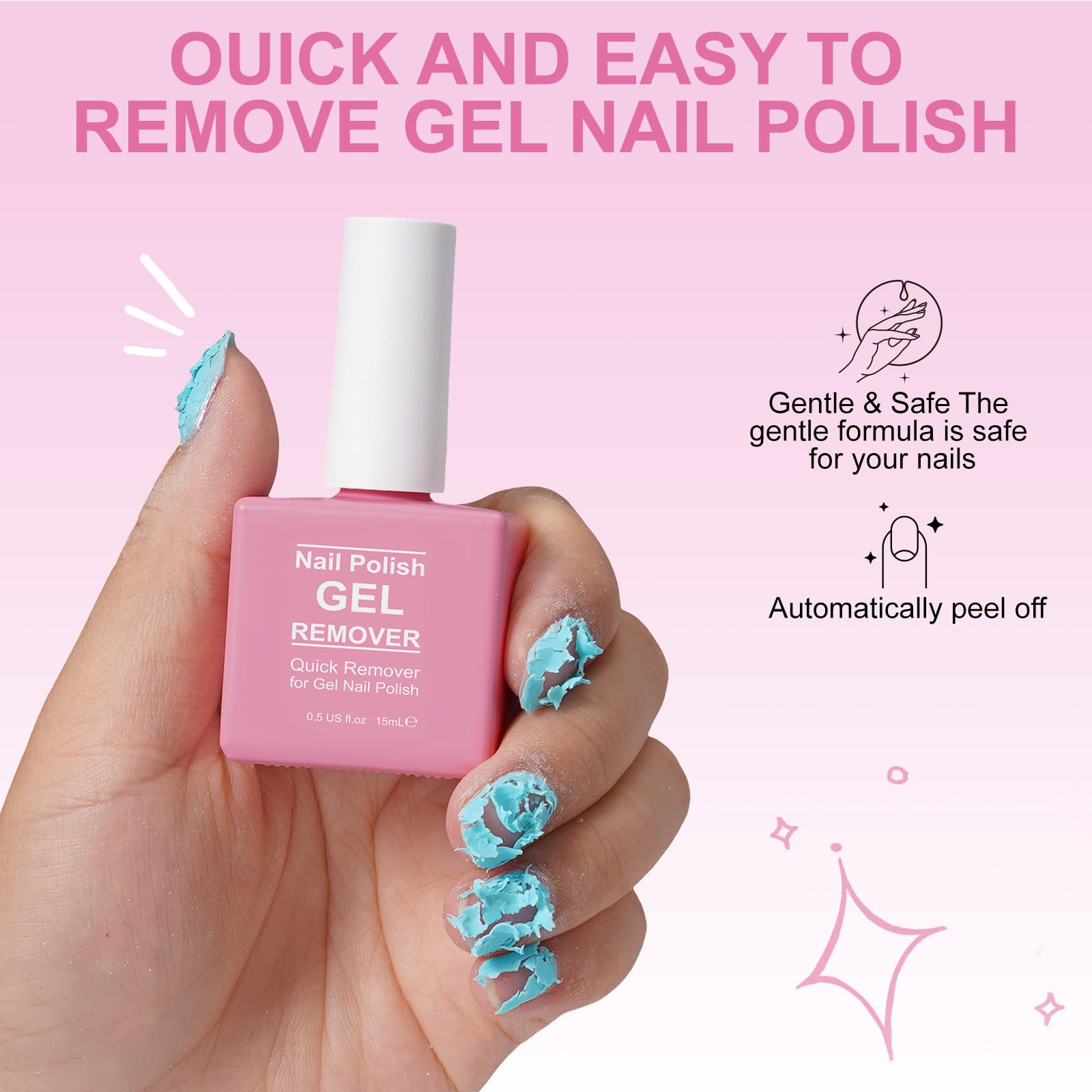 NIFEISHI beginner-friendly remover ideal for quick polish changes