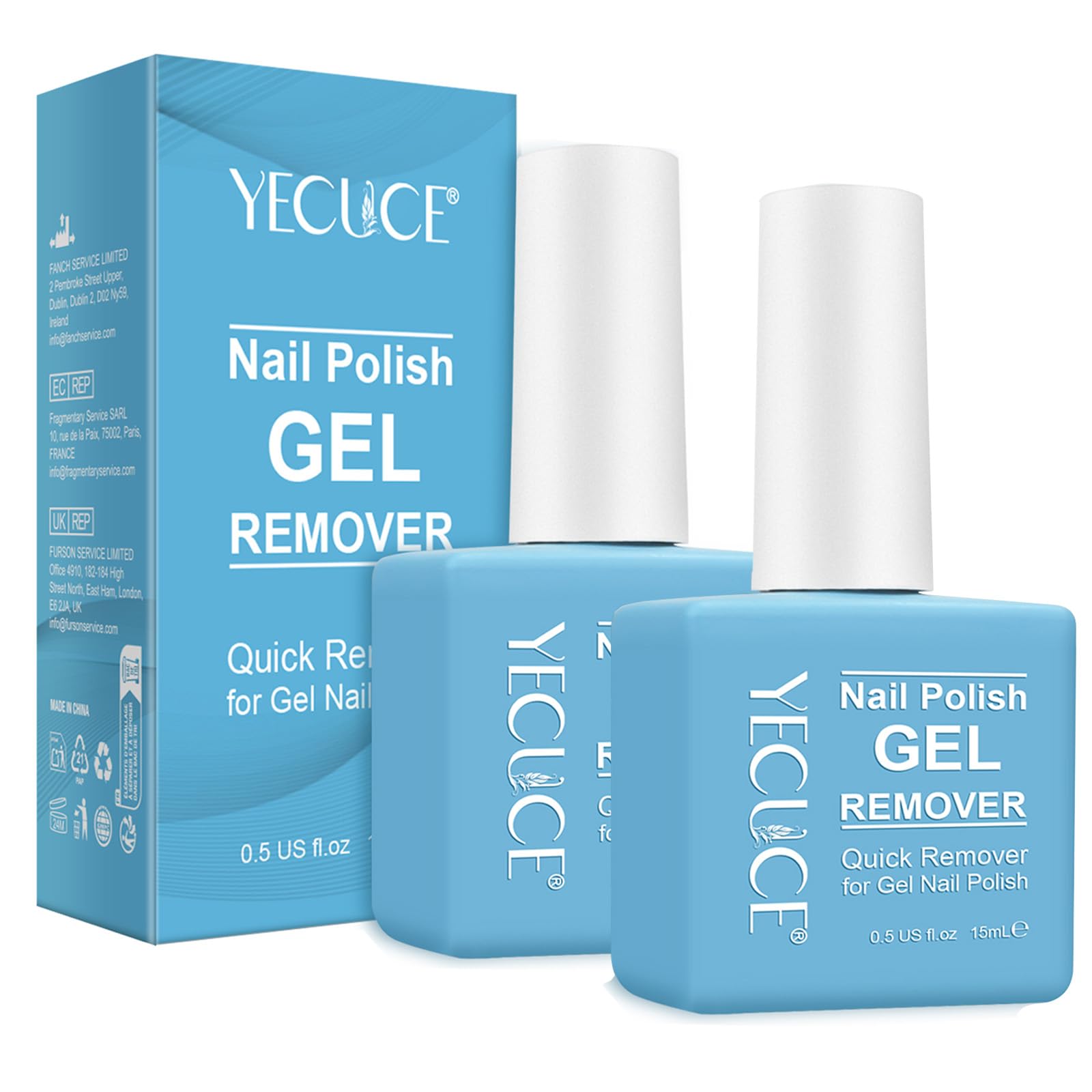 NIFEISHI gel nail polish remover bottle ready for at-home removal