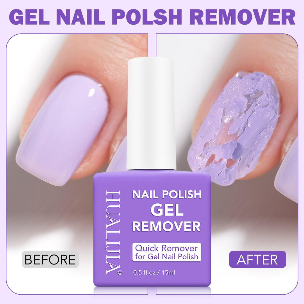 NIFEISHI remover helps lift gel and glue quickly on natural nails