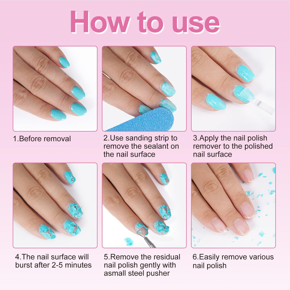 NIFEISHI travel-friendly packaging for on-the-go nail polish removal