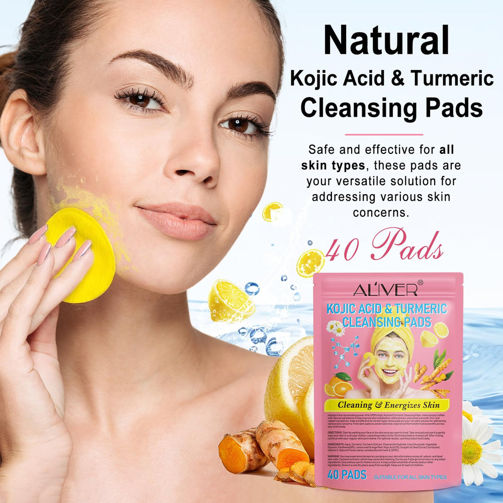 NIFEISHI pads microfiber side closeup showing gentle exfoliation and smooth skin prep