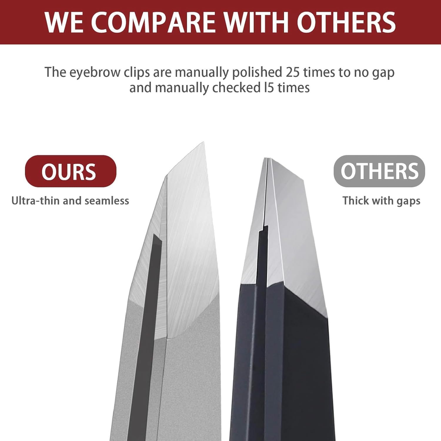 NILIYA blackhead removal tweezers for targeted care