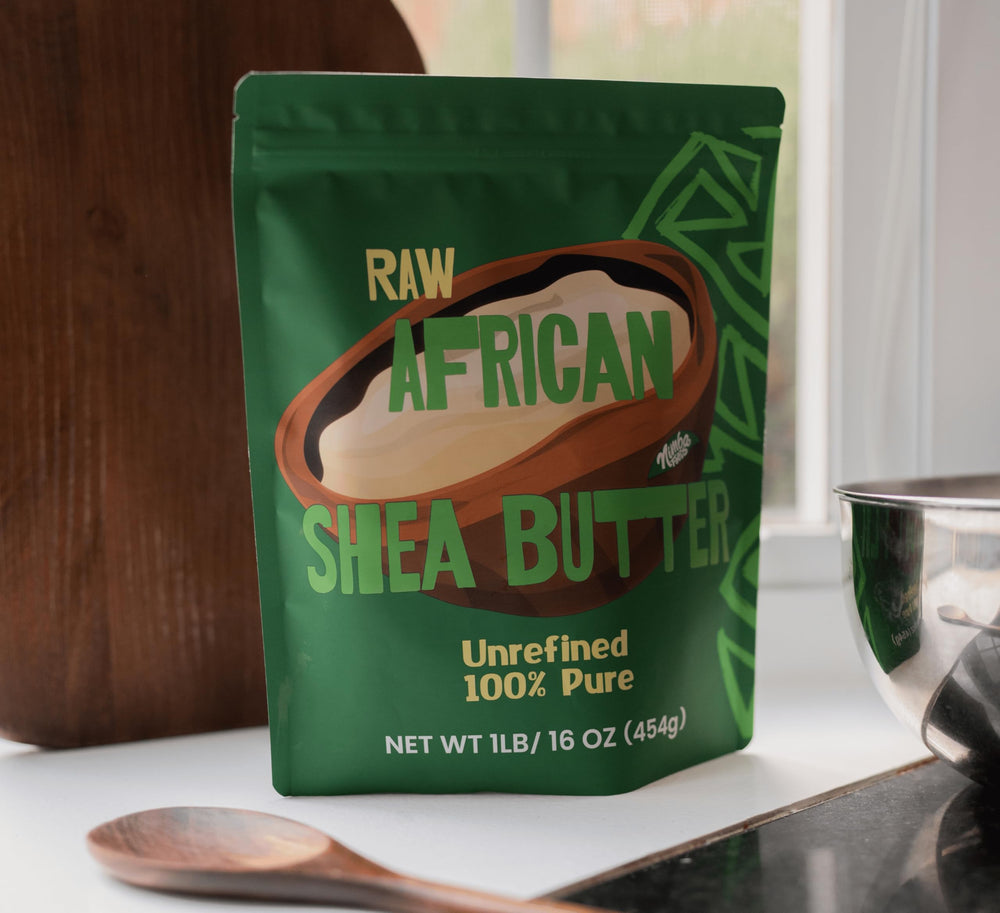 Nimba Foods manteca karité cruda para piel seca y sensible