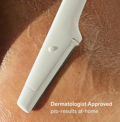 Nimbi Dermaplane Razor brows shaping for clean, defined arches and precise grooming.