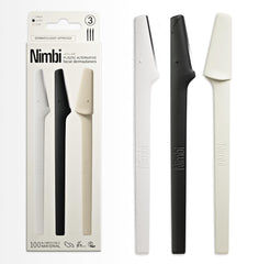 Nimbi Dermaplane Razor close-up blade for precise hair removal and gentle exfoliation.