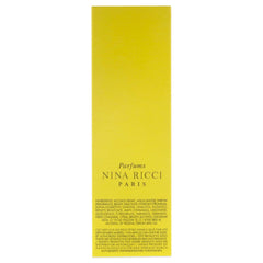 Nina Ricci L'Air du Temps base notes: cedar and sandalwood warmth.