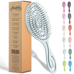 Ninabella detangle brush with ergonomic handle for gentle detangling across hair types