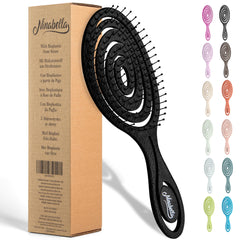 Ninabella detangle brush with spiral head for painless detangling
