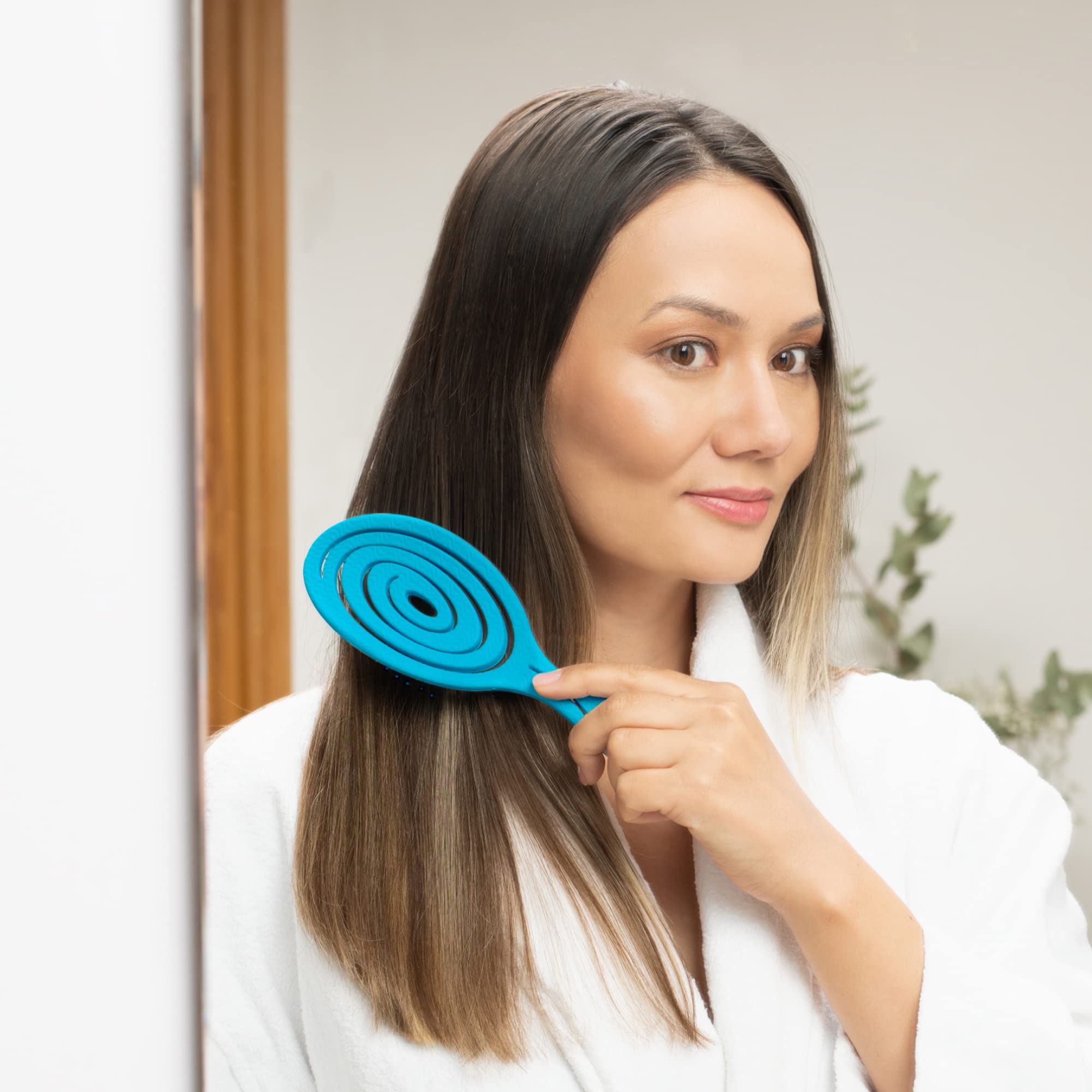 Ninabella detangle brush safe for wigs and extensions detangling