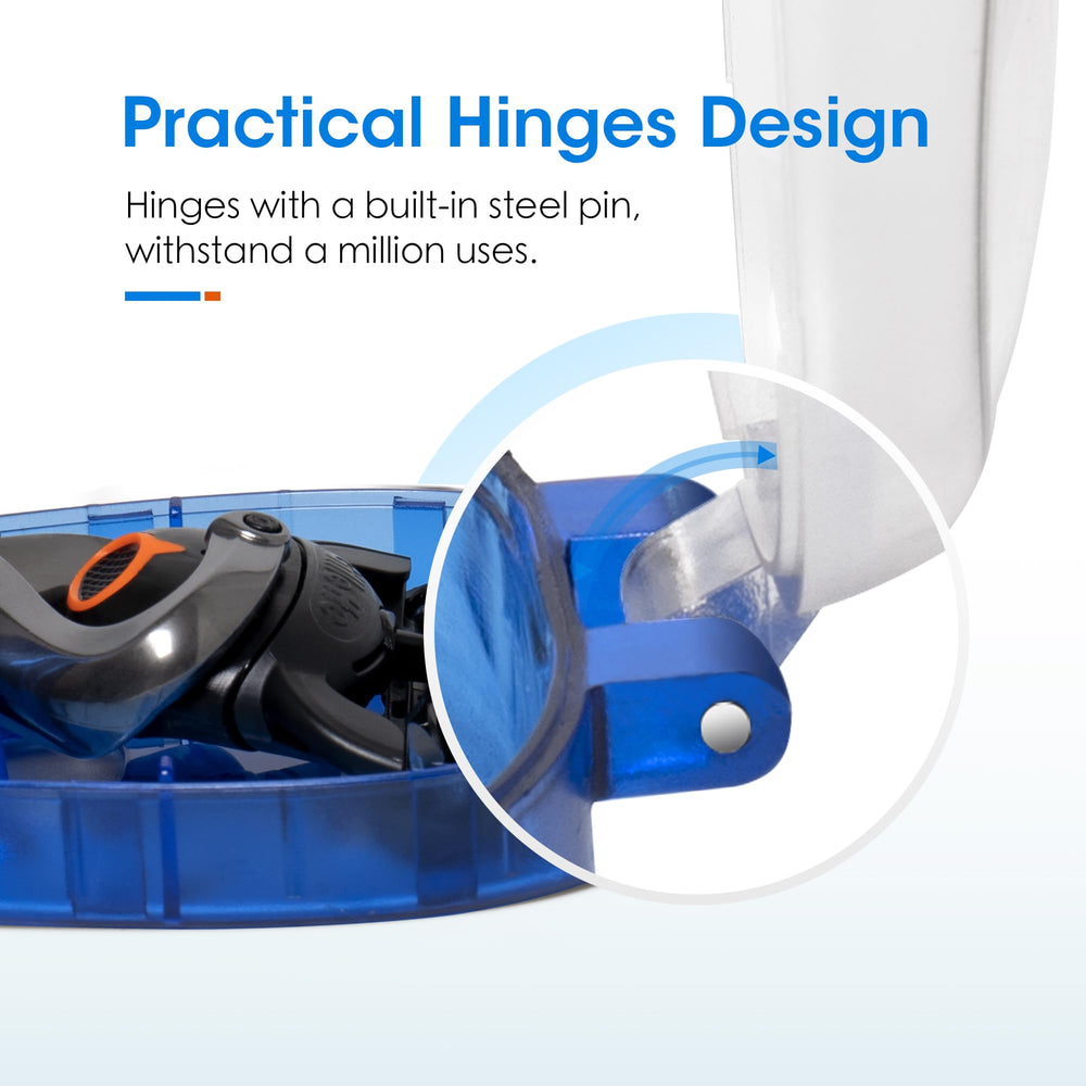 Nincha travel case BPA-free durable plastic emphasizes safety and longevity.