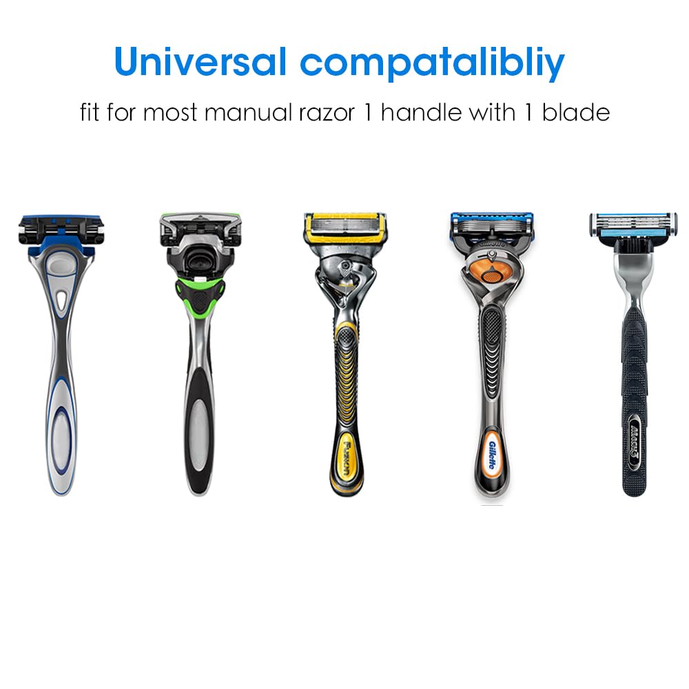 Nincha travel case durable, impact-resistant plastic protecting razor from scratches.