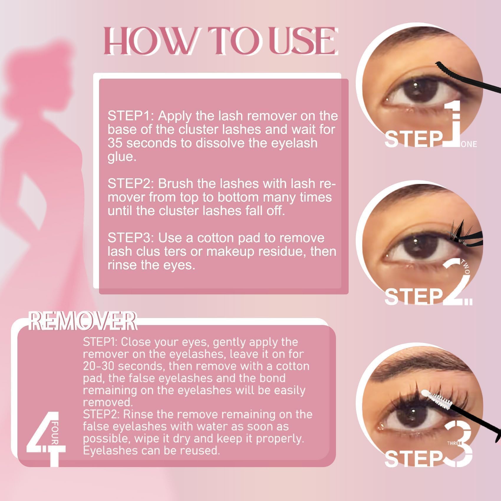 Ninglash easy application with tweezers supports quick, secure placement.