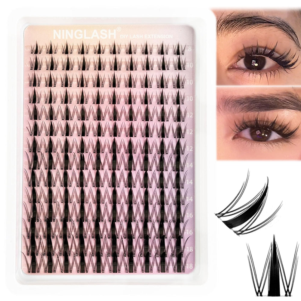 Ninglash home lash extensions save time while achieving salon-inspired results.