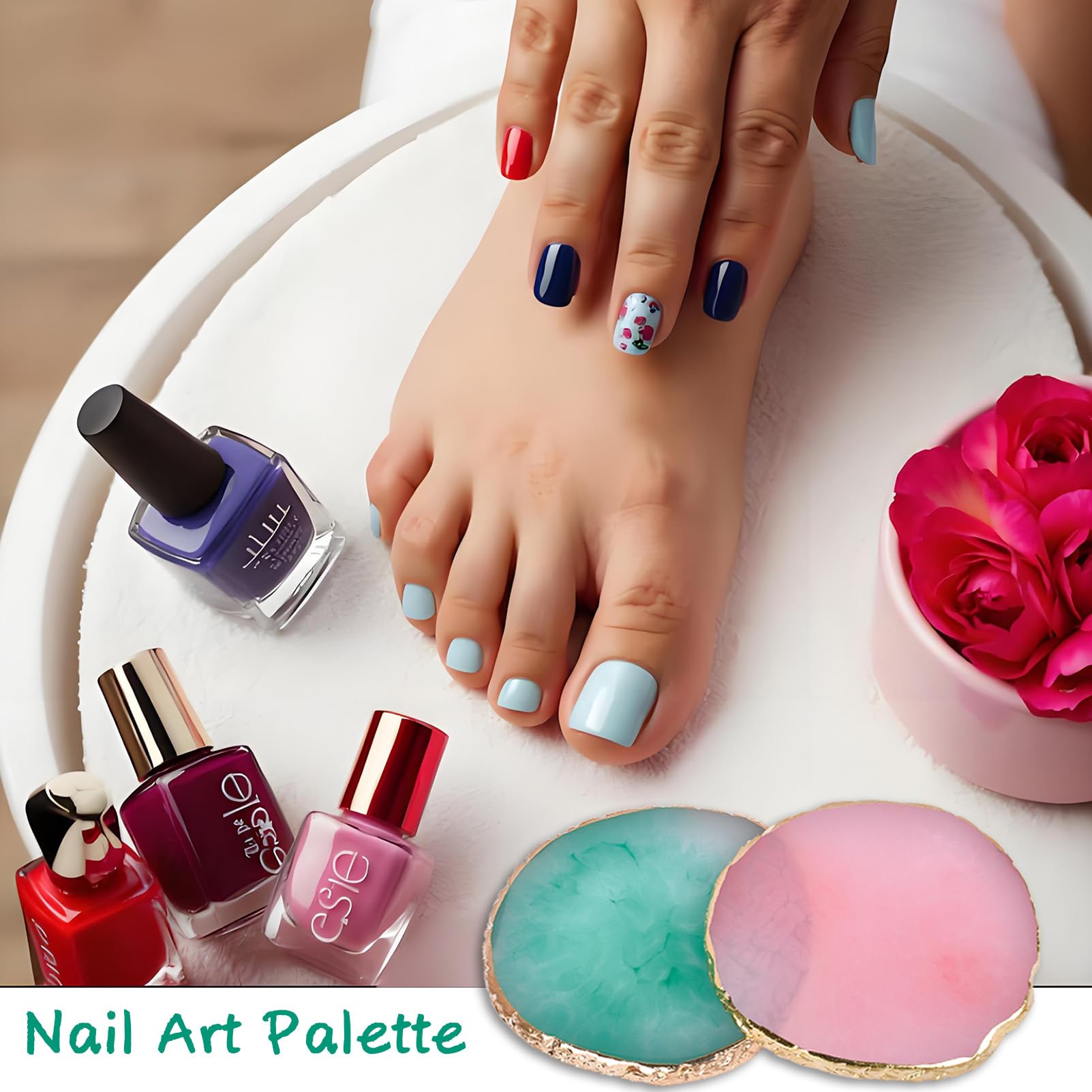 Ningrou paleta para maquillaje, ideal para sombras y bases