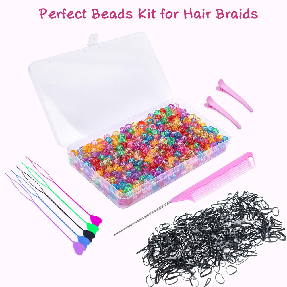 Ningrou trenzas coloridas en niña para inspiración creativa