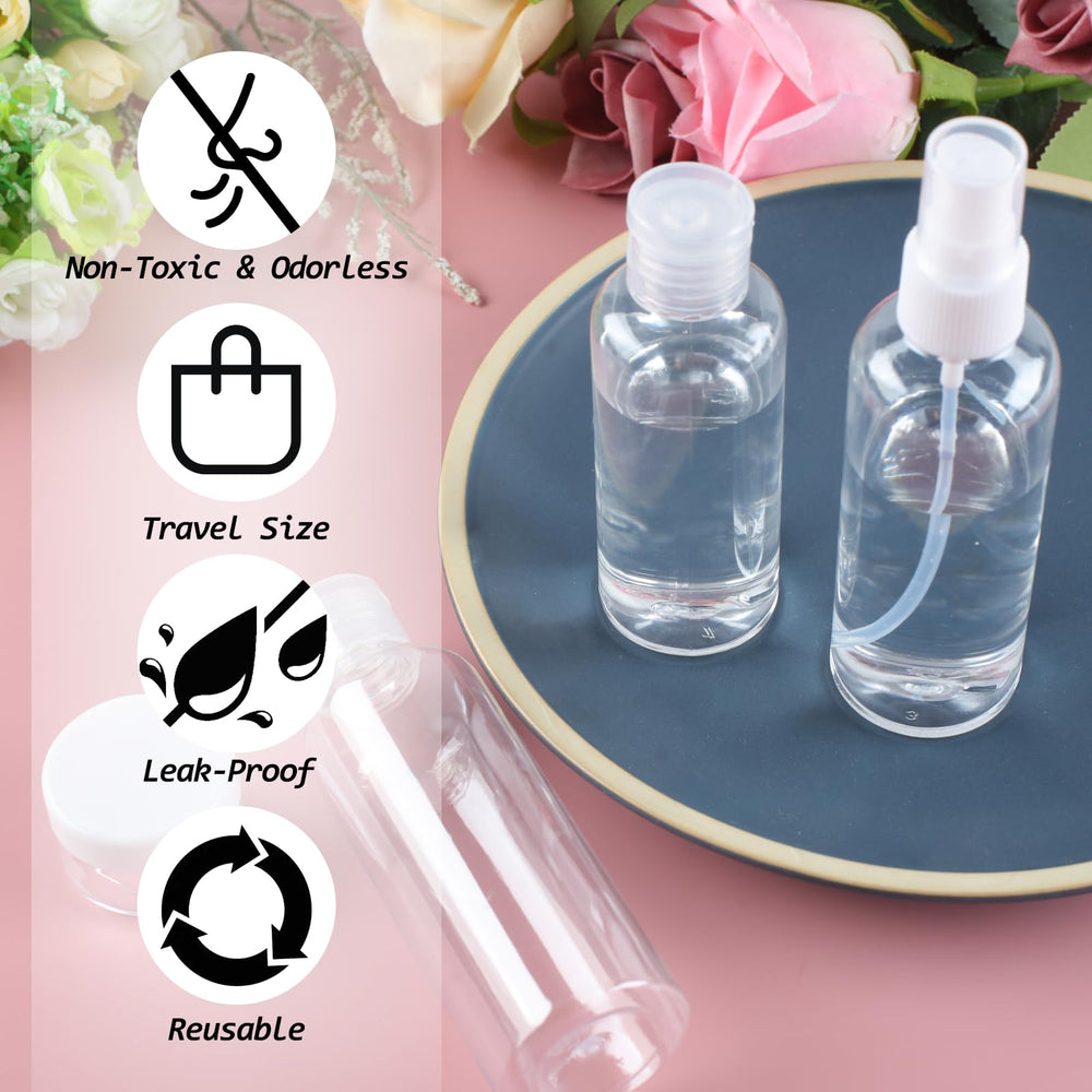 Ninsula TSA-approved travel bottles simplify security checks