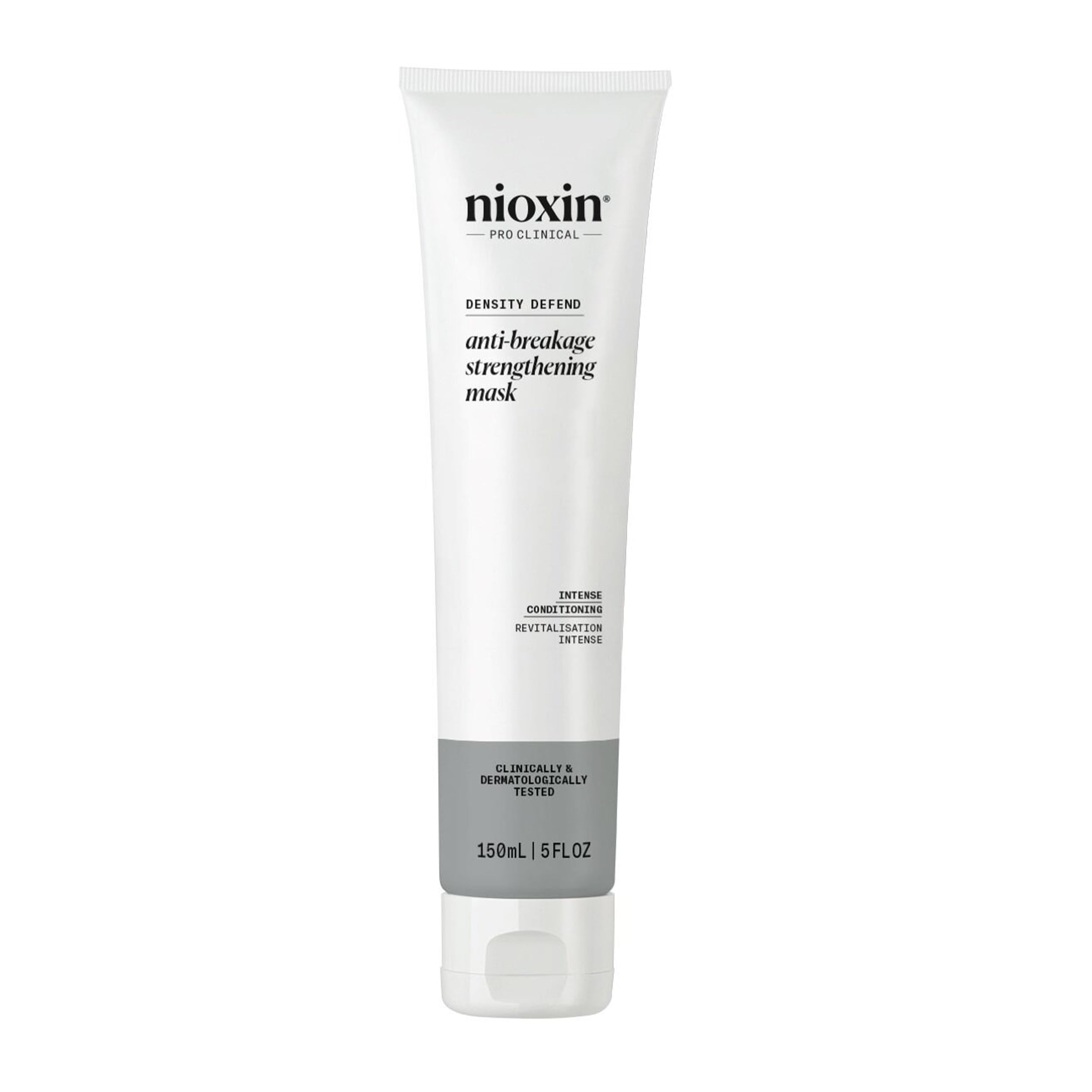 Nioxin Density Defend bottle shown for daily anti-breakage conditioning.