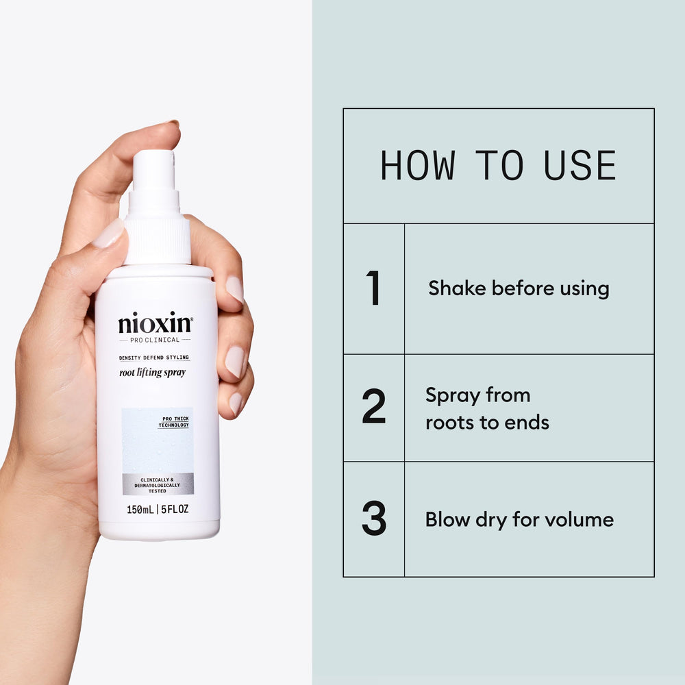 Nioxin Density Defend: cabello brillante sin sensación pesada para movimiento natural.