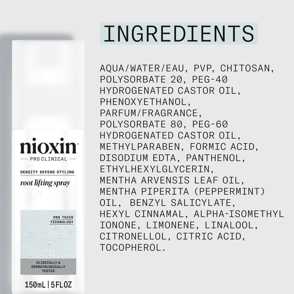 Nioxin Density Defend: textura uniforme de raíces a puntas.