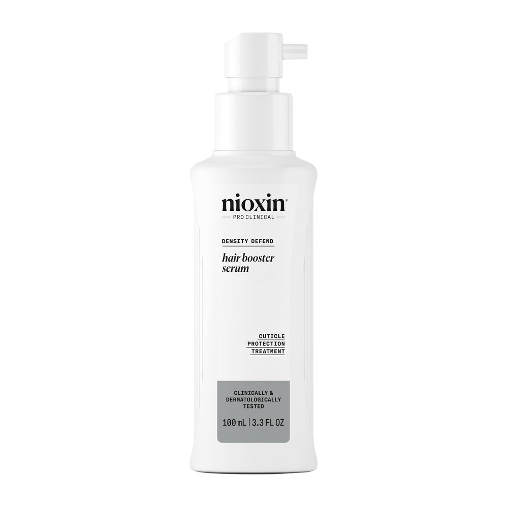 NIOXIN Hair Booster Serum bottle front highlighting root protection.