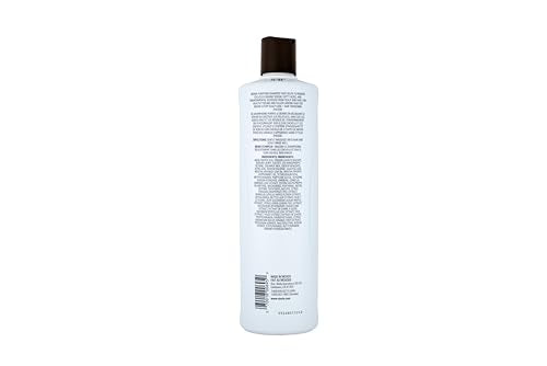 Nioxin System 1 clinical-style label conveys professional-grade care.