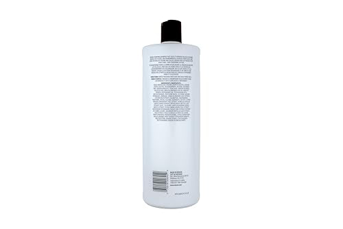 Nioxin System 1 clinical testing seal indicating dermatologist testing.